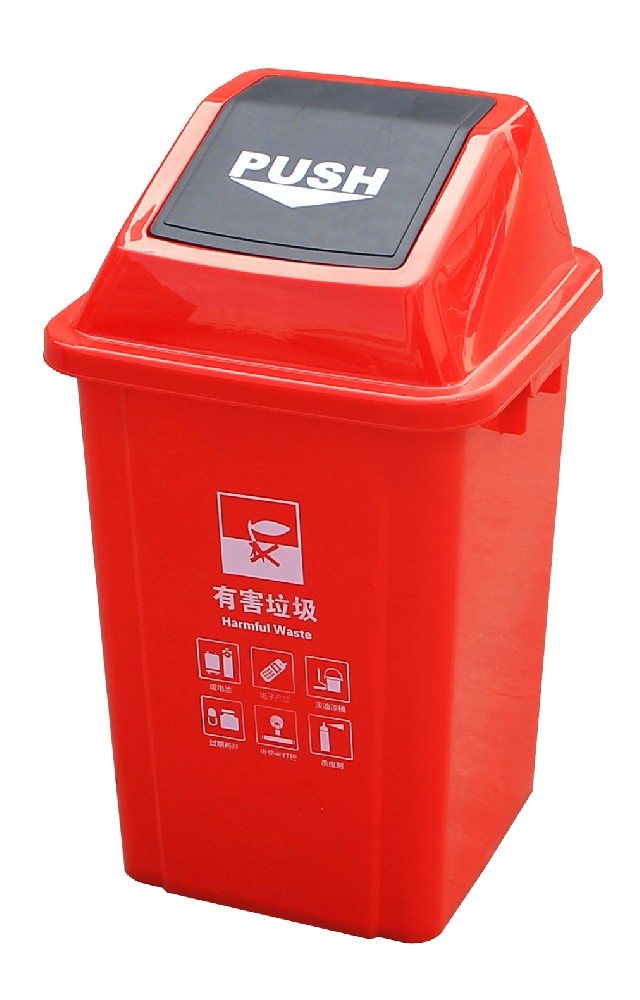 60L翻盖垃圾桶