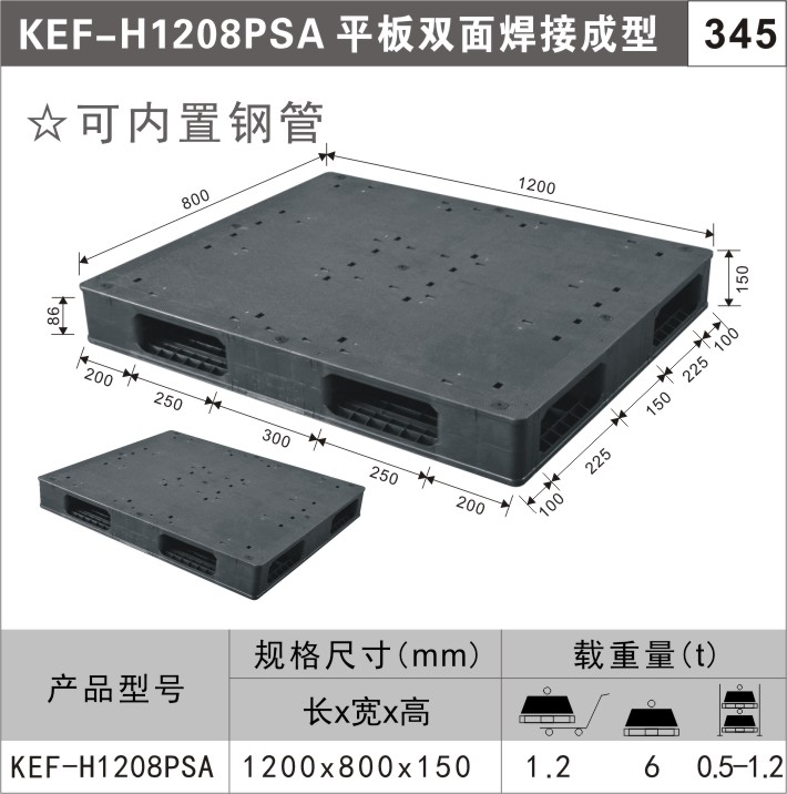 川字型塑料托盘图2